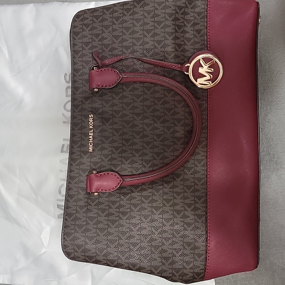 Michael Kors Brown & Burgundy